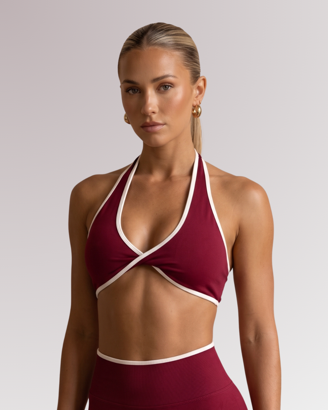 Vector Halter Bra