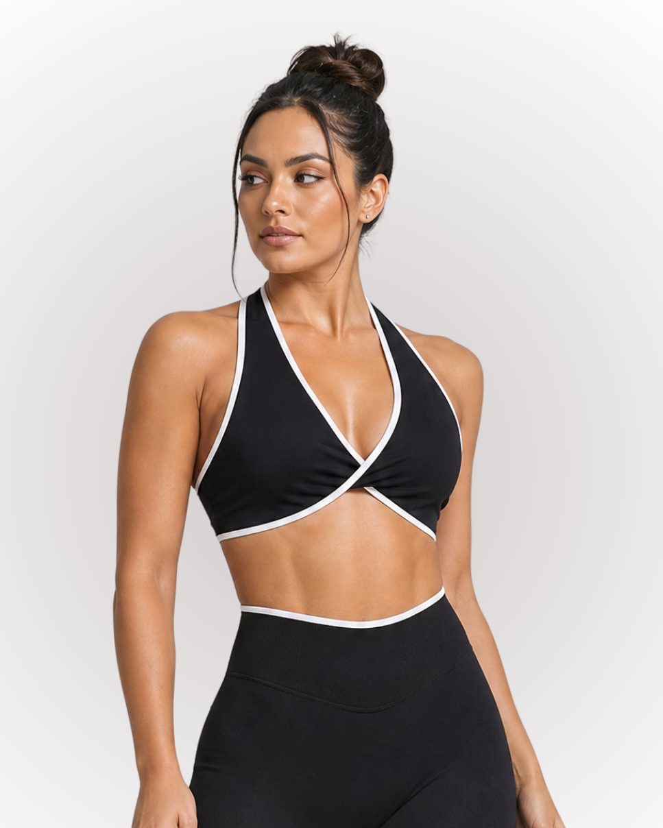 Vector Halter Bra