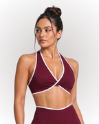Vector Halter Bra