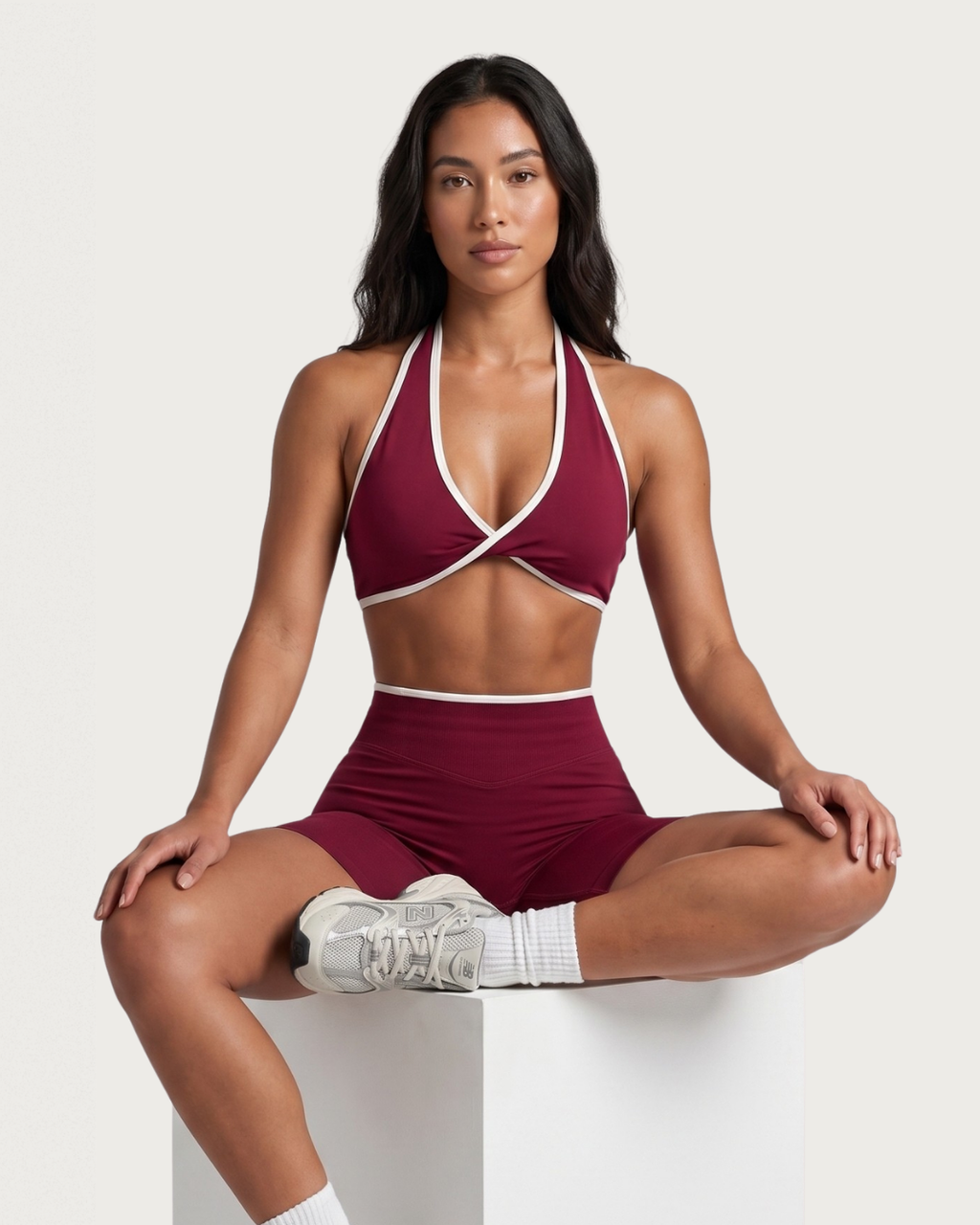 Vector Halter Bra